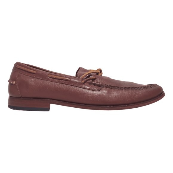 COLE HAAN Loafer Mens 10.5M Henderson Camp Moc II Brown Leather C13875 main image 6